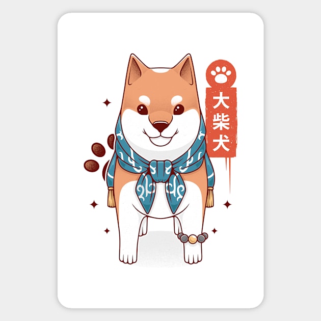 Megashiba Sticker by Alundrart